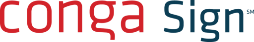 Conga Sign Logo